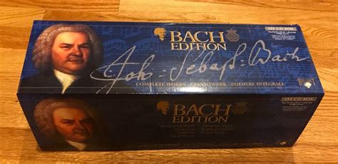 Bach Edition Completeworks Cd Box