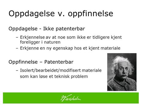 Introduksjon Til Patentrett Ppt Laste Ned