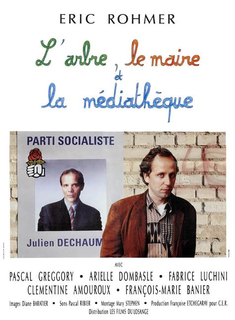 L Arbre le maire et la médiathèque 1993 par Eric Rohmer