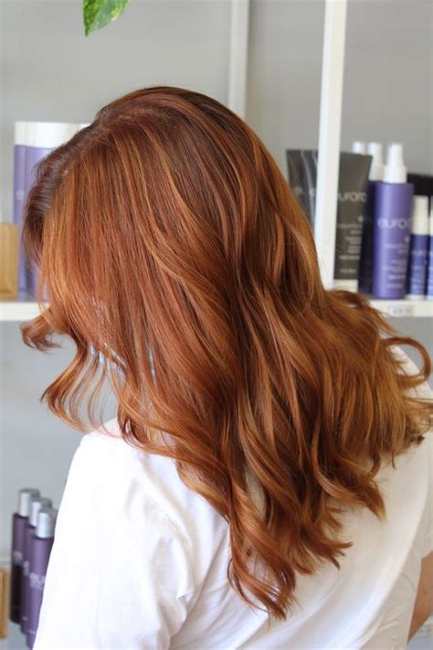 Shadow Root Copper Hair Color