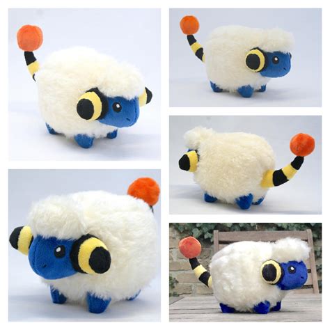 Mareep plush by Draxorr on DeviantArt