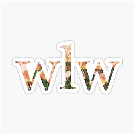 Wlw Sticker By Sabrina303 Redbubble