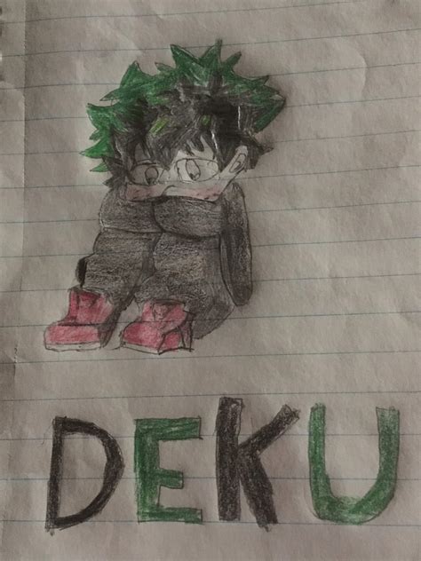 Horrible Deku Drawing Anime Amino