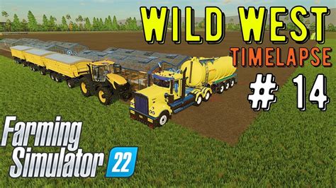 farming Simulator 22 fs22 timelapse Ep #14 Wild West Map fs22 Mods ...