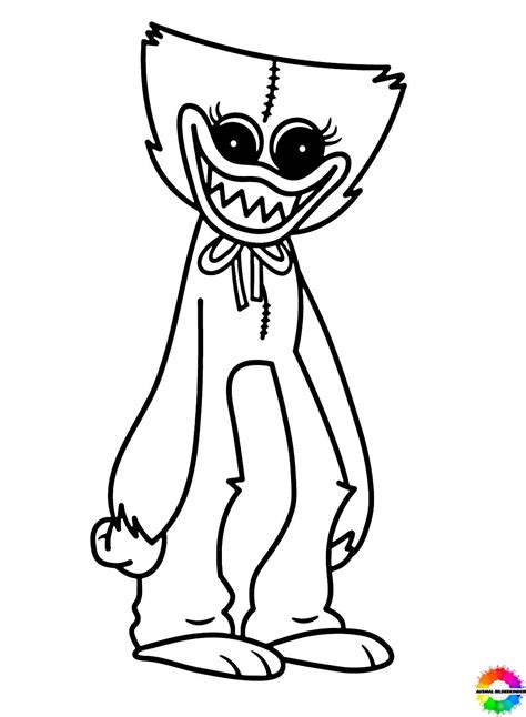 Poppy Playtime Free printable coloring pages for children