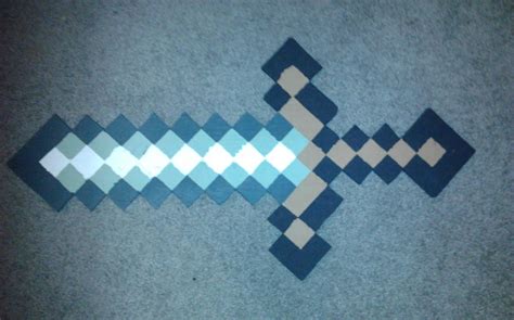 Minecraft Sword by CamdenMI on DeviantArt