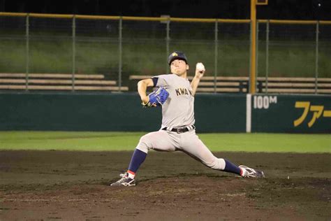 【大学野球】ドラフト上位候補の関学大・黒原拓未、157キロ？で14季ぶり優勝の胴上げ投手 スポーツ報知