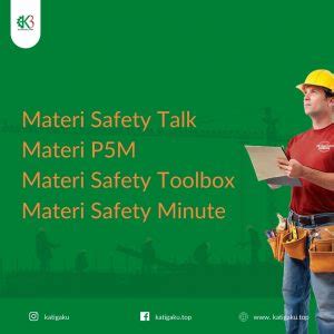 Materi P M Safety Talk Atau Toolbox Meeting Katigaku Top