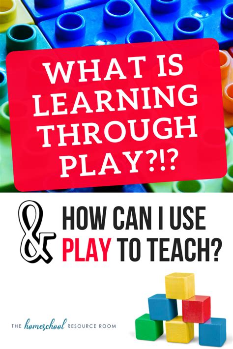 Learning Through Play: What it Means & How to Get Started - The Homeschool Resource Room