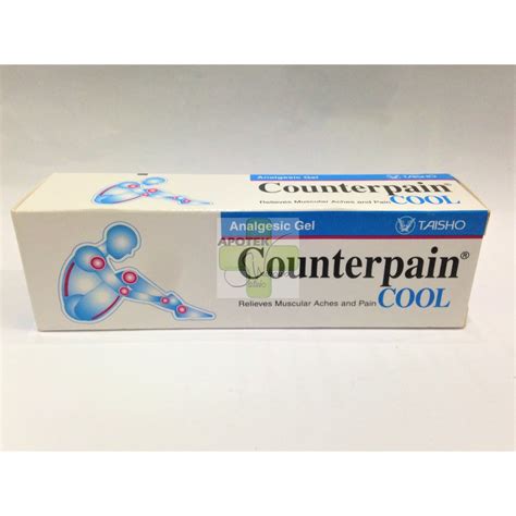 Jual Cream Otot Counterpain Cool Gel 30 Gr Shopee Indonesia