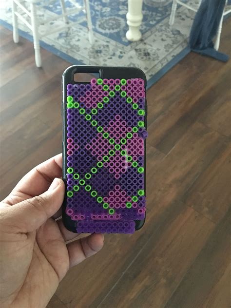 Perler bead phone case | Phone cases, Case, Phone