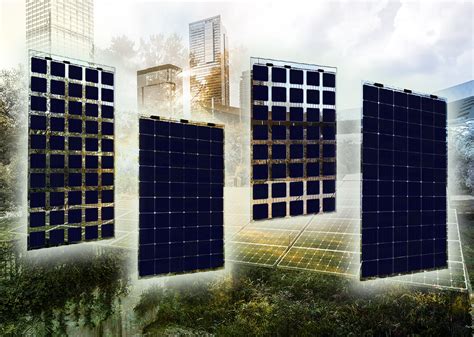 Smart Green City Bifacial Transparente Glas Glas Doppelglas