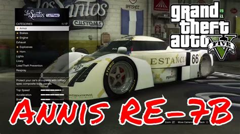 Gta Online Annis Re B Gameplay And Customization Showcase Youtube