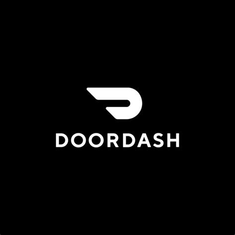 Door dash black icon | Black app, Ios app icon, App icon design