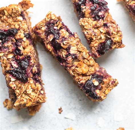 Vegan Berry Oatmeal Bars Marisa Moore Nutrition