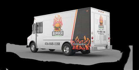 Food Truck Wrap & Graphics Coverage Options - Printam