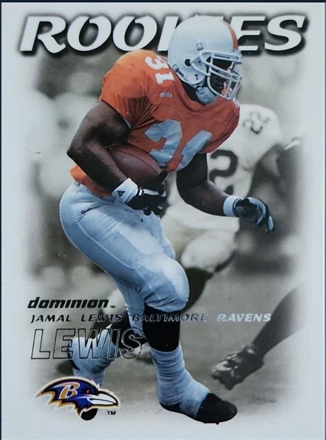 Jamal Lewis RC 2000 Fleer Dominion 221 Baltimore Ravens U Tennessee EBay