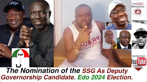 Osarodion Ogie Nominated As Deputy Governorship Candidate Asue