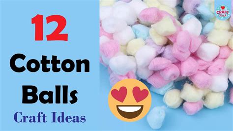 Cotton Balls Craft Ideas Craftstack Youtube