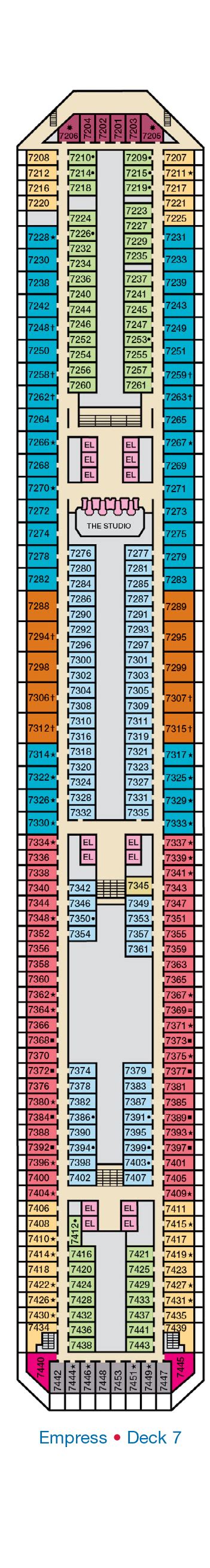 Carnival Conquest Deck Plans Cruiseind