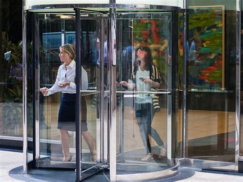 Revolving Door Broadcast Dialogue