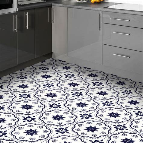 How To Update Your Floor With Tile Stickers Commomy