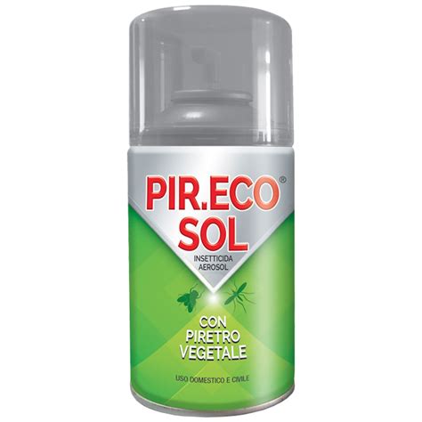 PIR ECO SOL Insetticida Aerosol Con Piretro Vegetale 250ml Il Mio Store