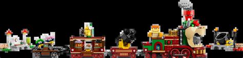 LEGO Super Mario 71437 The Bowser Express Train Officially Revealed