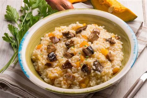 Risotto Vegano Con Calabaza Y Setas Jard N De Luna