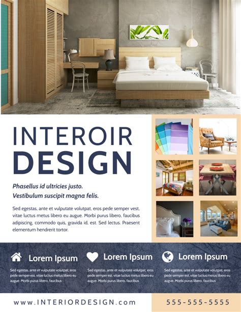 Interior Design Poster Template