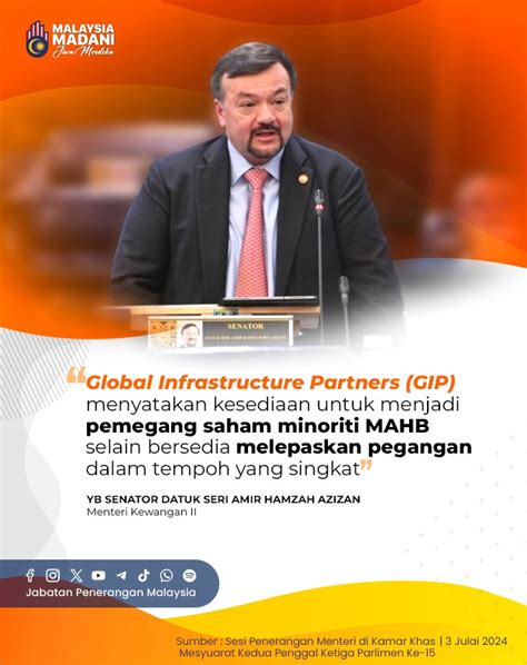 Global Infrastructure Partners Gip Menyatakan Kesediaan Untuk Menjadi