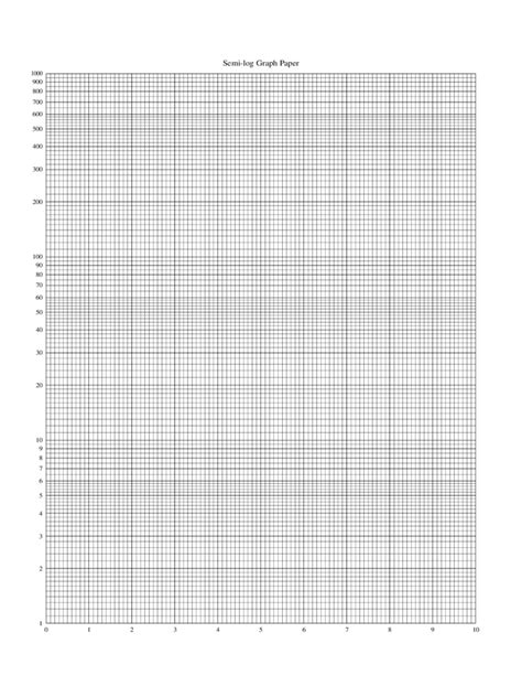 Semi Log Graph Paper - 12 Free Templates in PDF, Word, Excel Download