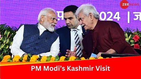 In His 1st Visit To Kashmir Since Abrogation Of Article 370 Pm Modi To