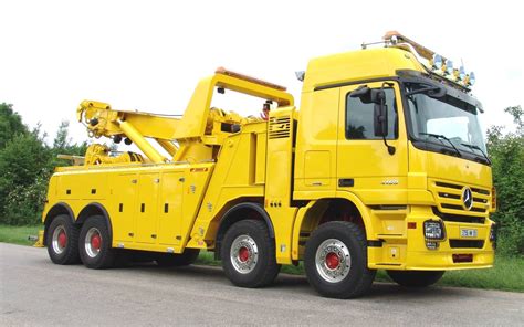 Mercedes Benz Actros Tow Wrecker Truck Tow Truck Mercedes Benz