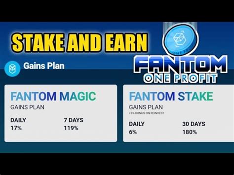 STABLE AND PROFITABLE YIELD FARMING DAPP ON FTM NETWORK FANTOM ONE