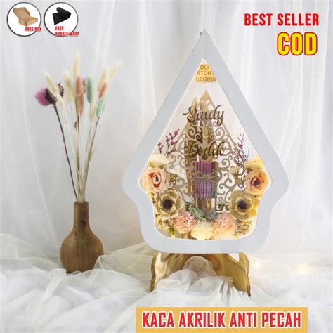 Jual Mahar Pernikahan Bingkai Rustic Kado Wedding Mahar Wedding X Cm