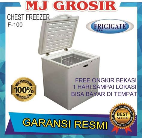 Jual Frigigate F Chest Freezer Box L Lemari Pembeku Liter