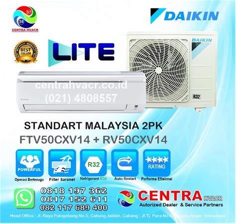 AC Daikin Standart Malaysia 2 PK