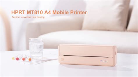 Hprt Mt Portable A Printer Mini Wireless Mobile Connection Pocket