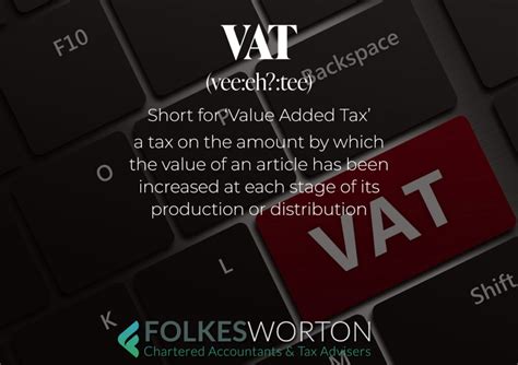 The Vat Flat Rate Scheme Folkes Worton