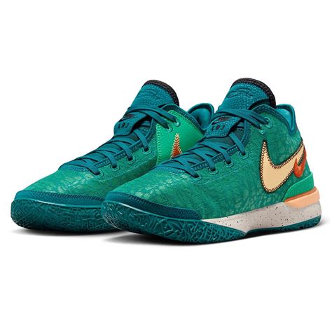 Nike Zoom Lebron Nxxt Gen Erkek Yeşil Basketbol Ayakkabısı DR8784 301