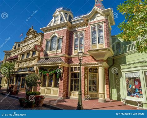 Main Street Usa Magic Kingdom Editorial Stock Photo Image Of