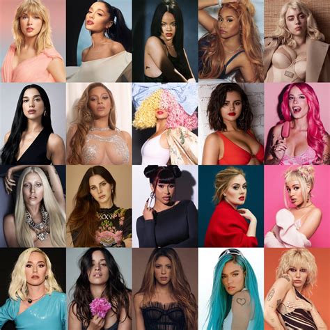 Female Artists Charts On Twitter Top 50 Most Streaming Female Artists On Spotify