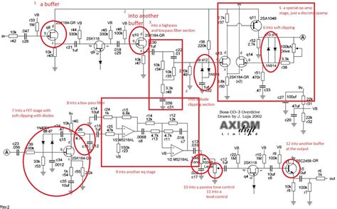boss od  overdrive schematic  wampler description postimages
