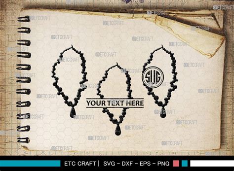 Pearls Monogram Pearls Silhouette Pearls Svg Baby Pearls Svg