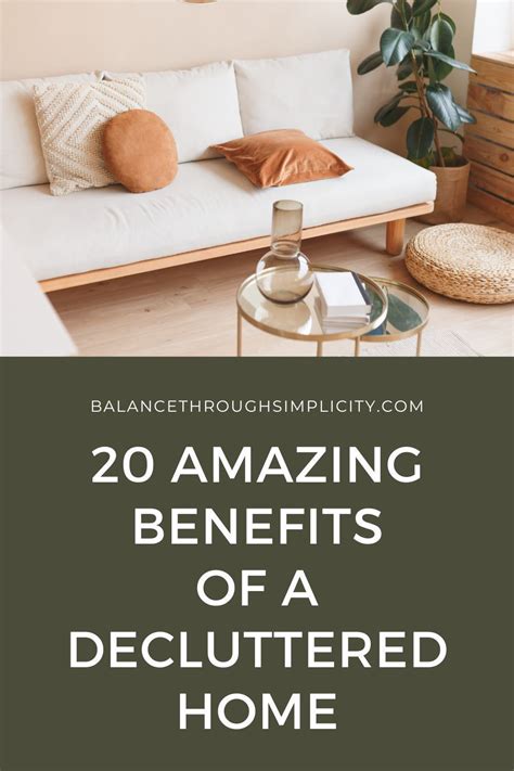 Amazing Benefits Of A Decluttered Home Artofit