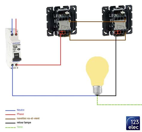Branchement dun interrupteur comment câbler un va et vient Hot Sex