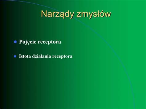 PPT Narządy zmysłów PowerPoint Presentation free download ID 5440027