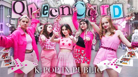 K Pop In Public One Take G I Dle Queencard Russia