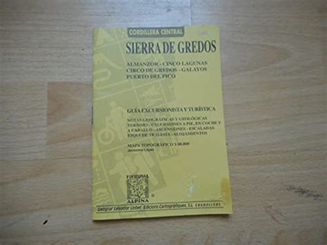 Sierra De Gredos Map Guide 1:40 000: 9788480900539 - AbeBooks